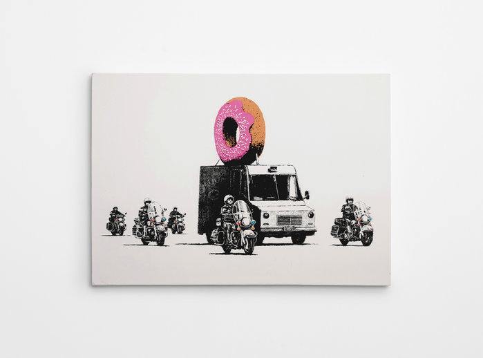 Wallity Lienzo Decorativo Banksy WY58 50 x 70 cm